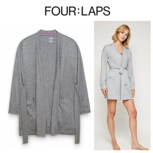 NWT Fourlaps Stratus Wrap Grey Heather